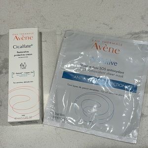 Avene Cicalfate+ and A-Oxitive Masque